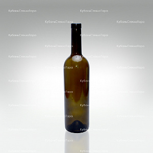 Бутылка 0,750 Бордо оливковая  (20/21/23) стекло оптом и по оптовым ценам в Сочи