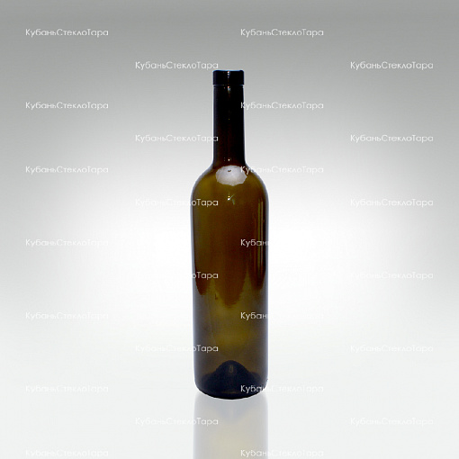 Бутылка 0,750 Бордо оливковая  (20/21/23) стекло оптом и по оптовым ценам в Сочи