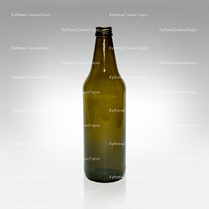 Бутылка 0,500 Варшава кронен оливковая стекло оптом и по оптовым ценам в Сочи