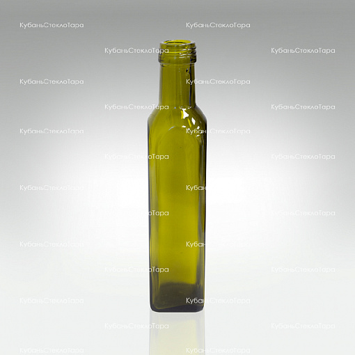 Бутылка 0,250  (31,5)"MARASCA" оливковая стекло оптом и по оптовым ценам в Сочи