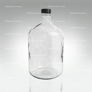 Бутыль 15,0 л Казацкий (прозрачный) стеклянный оптом и по оптовым ценам в Сочи