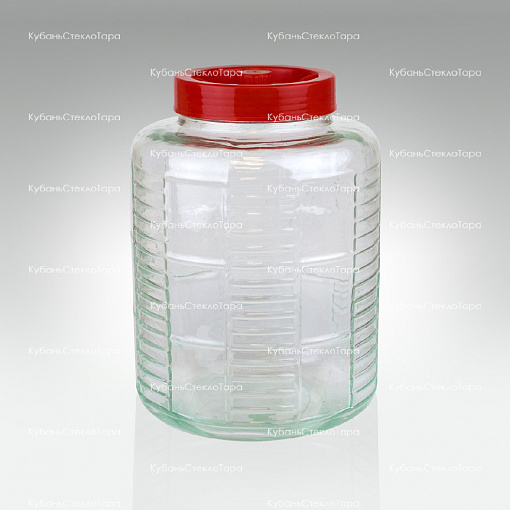 Бутыль (банка) стеклянный GL-70/15 л НЗСС оптом и по оптовым ценам в Сочи