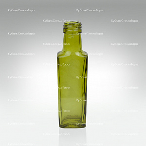 Бутылка 0,100  Гранит ВИНТ (28) Оливковая стекло оптом и по оптовым ценам в Сочи