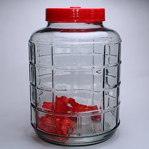 Бутыль (банка) стеклянный GL-70/25 л оптом и по оптовым ценам в Сочи