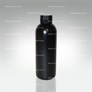 Флакон 0,200 л пластик черный (Din 24/410) оптом и по оптовым ценам в Сочи