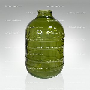 Бутыль 10 СКО (82) (зеленый) Ламели стеклянный оптом и по оптовым ценам в Сочи