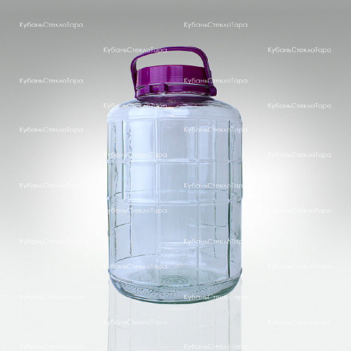 Бутыль (банка) стеклянный "фиолетовая" 16 л оптом и по оптовым ценам в Сочи