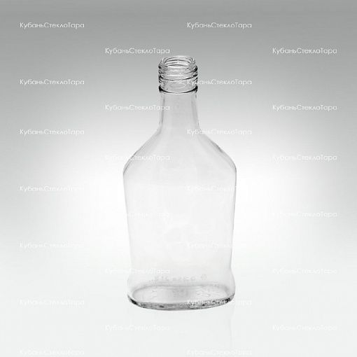 Бутылка 0,250 л "Фляжка"  (28) стекло оптом и по оптовым ценам в Сочи
