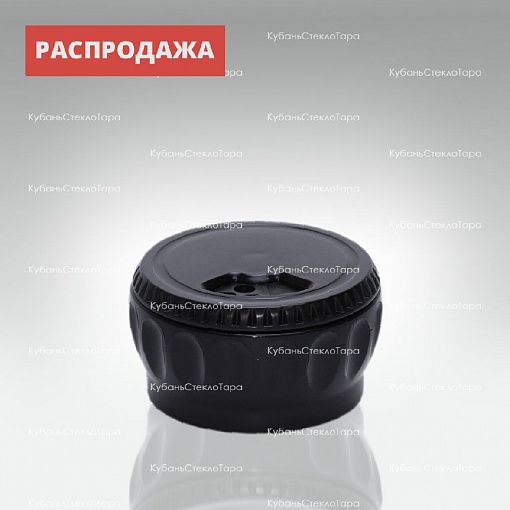 Крышка-дозатор для специй (38) черная   оптом и по оптовым ценам в Сочи