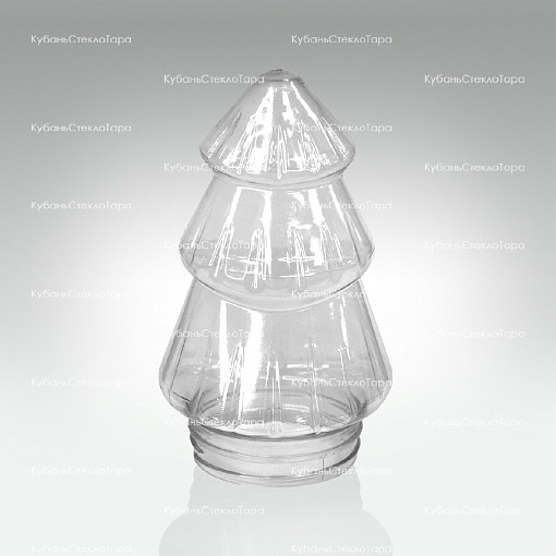 Новогодняя упаковка "Елочка" 0,700 пластиковая оптом и по оптовым ценам в Сочи