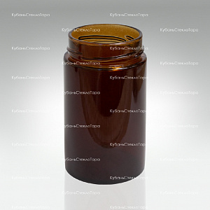 Стеклобанка 0,350 ТВИСТ (66) Deep (коричневая) банка стеклянная КСТ оптом и по оптовым ценам в Сочи