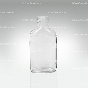 Бутылка 0,250 л "Фляжка" (28) стекло оптом и по оптовым ценам в Сочи