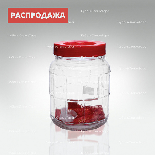 Бутыль (банка) стеклянный GL-70/5 л оптом и по оптовым ценам в Сочи
