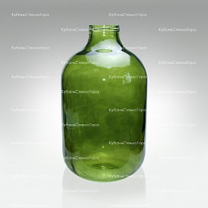 Бутыль 10 ТВИСТ (82) (зеленый) стеклянный оптом и по оптовым ценам в Сочи
