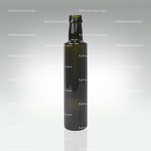 Бутылка 0,250  (31,5)"DORIKA" оливковая стекло оптом и по оптовым ценам в Сочи