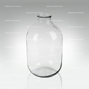 Бутыль СКО 10л (прозрачный) стеклянный оптом и по оптовым ценам в Сочи