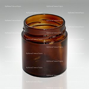 Стеклобанка 0,200  ТВИСТ (66)  Deep (коричневая) банка стеклянная КСТ оптом и по оптовым ценам в Сочи