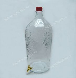 Бутыль 7,0 л "Симон" с краником  оптом и по оптовым ценам в Сочи