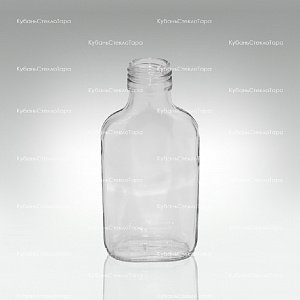 Бутылка 0,100 "Пляшка" стекло оптом и по оптовым ценам в Сочи