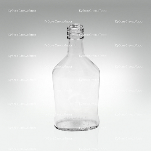 Бутылка 0,250 л "Фляжка"(28) стекло оптом и по оптовым ценам в Сочи