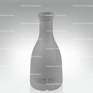 Бутылка 0,200-BELL (19*21) стекло серая матовая оптом и по оптовым ценам в Сочи